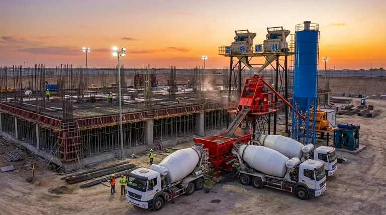 콘크리트 배치 플랜트 사용의 이점은 무엇인가요? 우수한 품질 및 비용 관리 달성