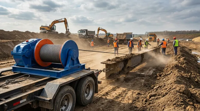 ما هو الغرض الرئيسي للرافعة؟ قوة أساسية لاستعادة المركبات ورفع الأثقال