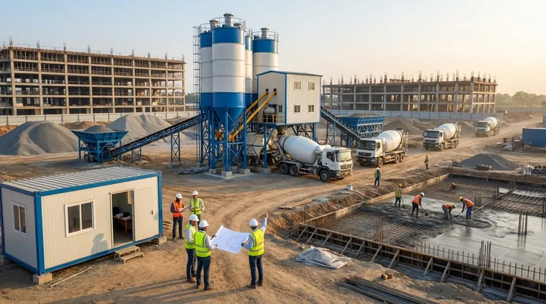 Comment choisir la taille parfaite d'une centrale à béton mobile pour un projet ? Faire correspondre la demande de pointe à l'efficacité