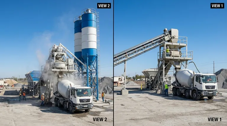 레디믹스 플랜트와 중앙 혼합 플랜트의 차이점은 무엇인가요? 올바른 콘크리트 배치 솔루션 선택