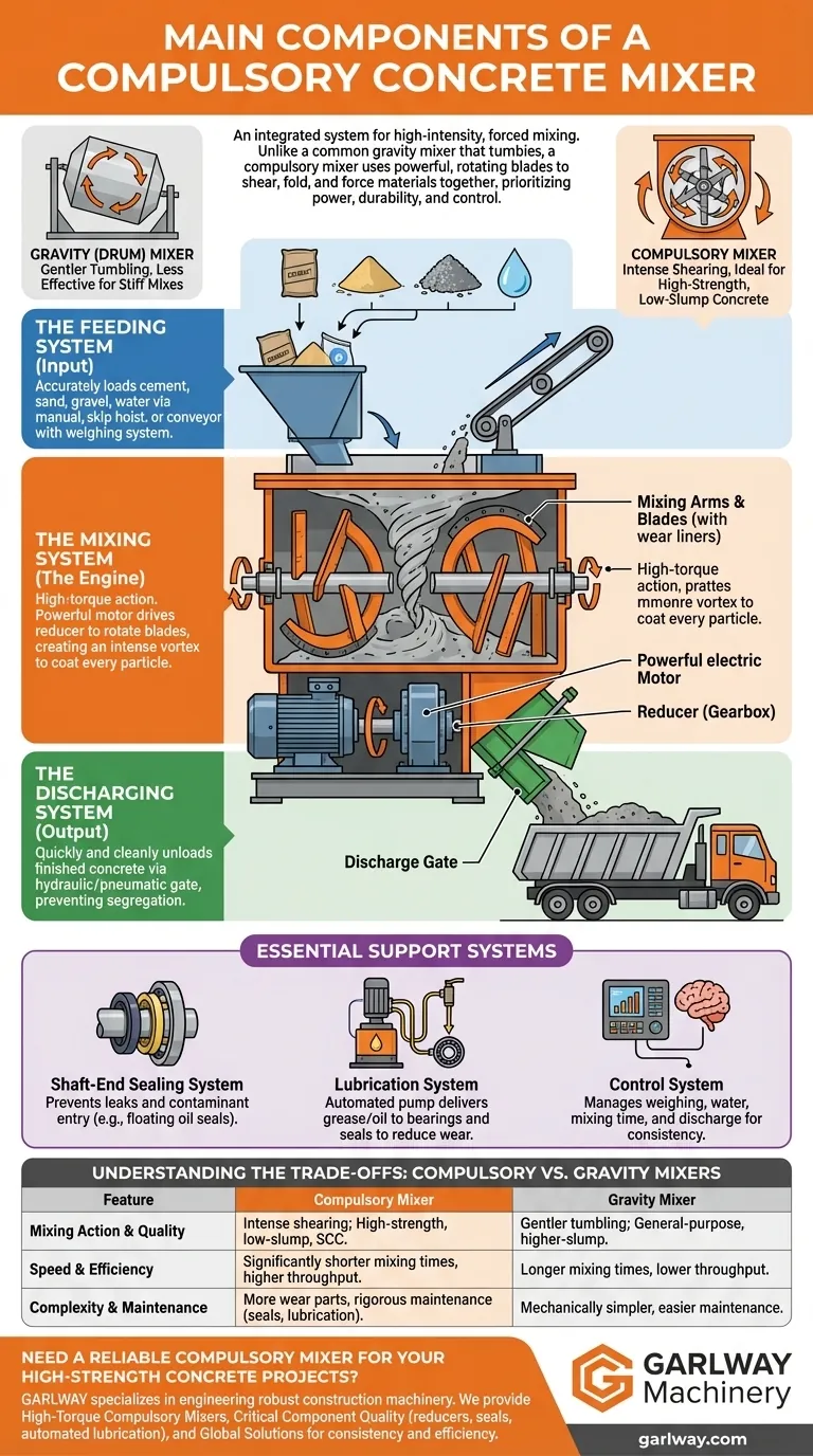 Quais são os principais componentes de um misturador de concreto compulsório? Um guia para sistemas de mistura de alto desempenho Guia Visual