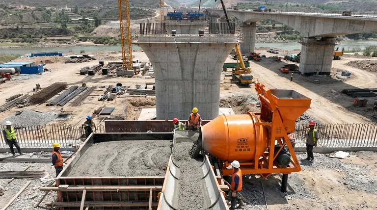 틸팅 드럼 믹서의 용도는 무엇인가요? 대규모 인프라에 필수적입니다.