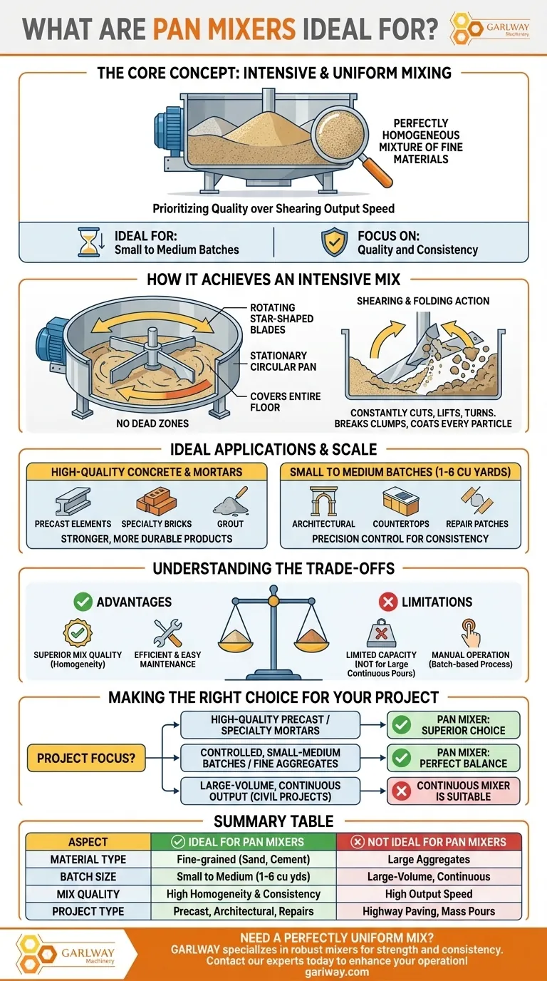 ما هي خلاطات الأوعية المثالية لتحقيق تجانس فائق في خلط الخرسانة والملاط؟ دليل مرئي