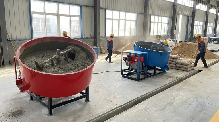 ما هي خلاطات الأوعية المثالية لتحقيق تجانس فائق في خلط الخرسانة والملاط؟