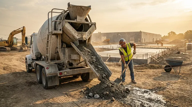 고정식 드럼 믹서의 한계점은 무엇인가요? 느린 배출 및 분리 위험