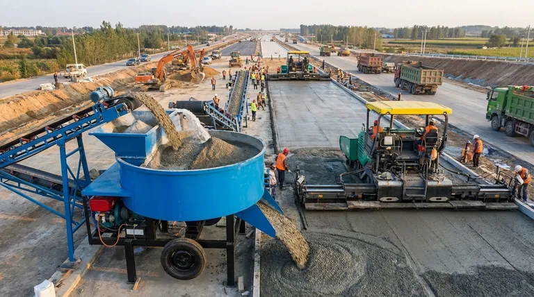 كيف تعمل الخلاطات المستمرة؟ دليل لإنتاج الخرسانة بكميات كبيرة