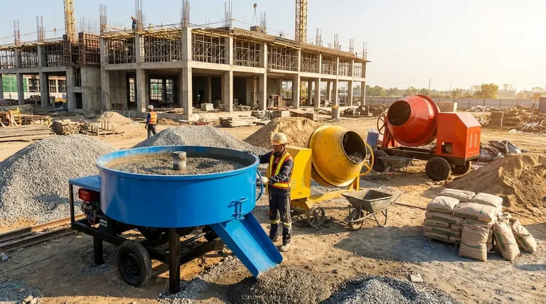 ما هي الأنواع الثلاثة الرئيسية لخلاطات الخرسانة الأسطوانية؟ اختر الخلاط المناسب لمشروعك