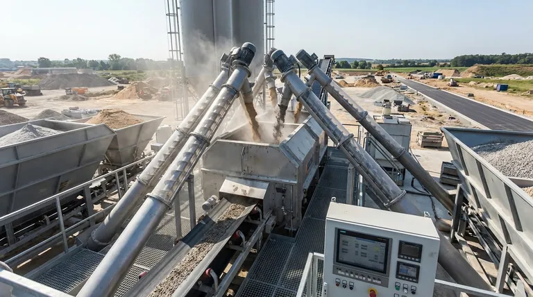 연속 믹서는 재료를 로드하기 위해 어떤 메커니즘을 사용합니까? 대량의 일관된 혼합 달성