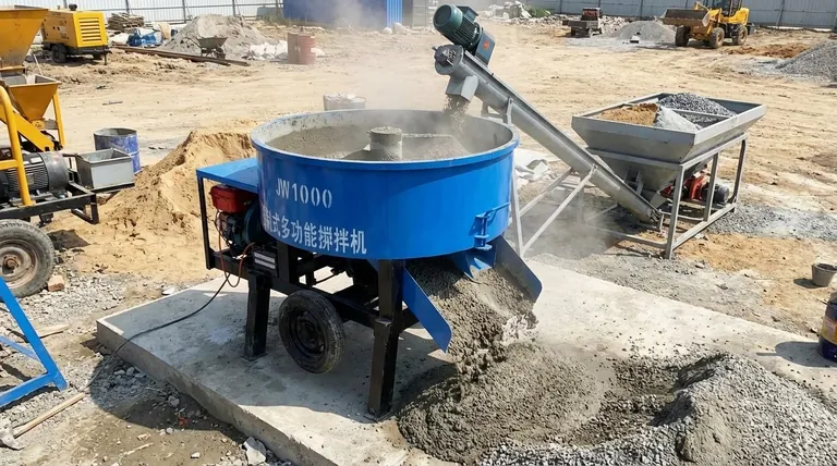 연속 믹서에서 혼합 시간은 어떻게 결정되나요? 최적의 혼합 품질을 위한 드럼 각도 마스터하기