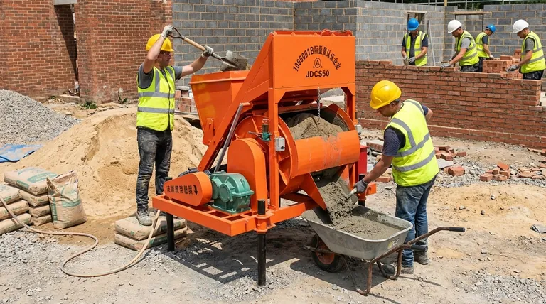 Quel est le but d'un malaxeur à mortier dans la construction ? Obtenir une consistance parfaite pour la maçonnerie et le carrelage