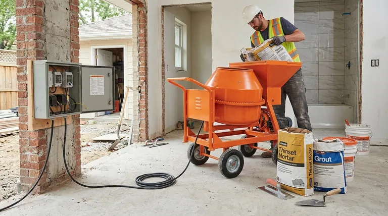 전동 모르타르 믹서는 언제 일반적으로 사용되나요? 소규모에서 중규모 작업에 완벽한 도구를 찾아보세요.