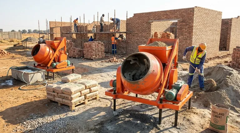모르타르 믹서를 선택할 때 어떤 기능을 고려해야 할까요? 프로젝트 성공을 위한 올바른 믹서 선택