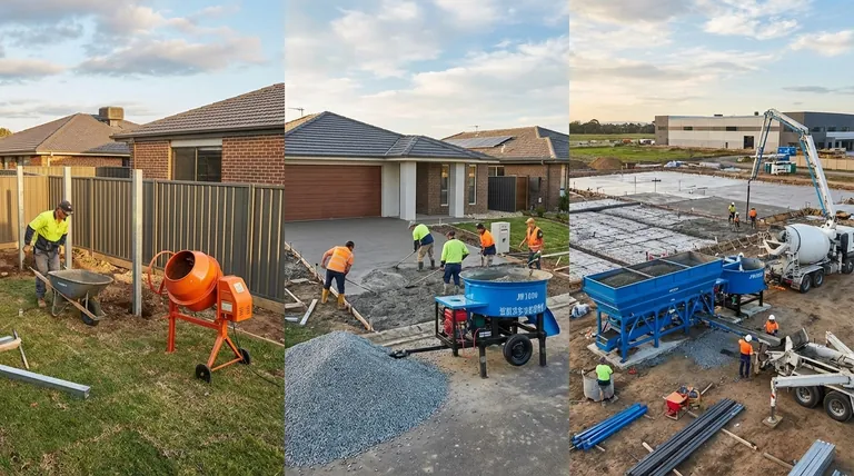 프로젝트 규모에 따라 믹서 선택은 어떻게 달라져야 할까요? 건설 규모에 맞는 올바른 믹서 선택하기