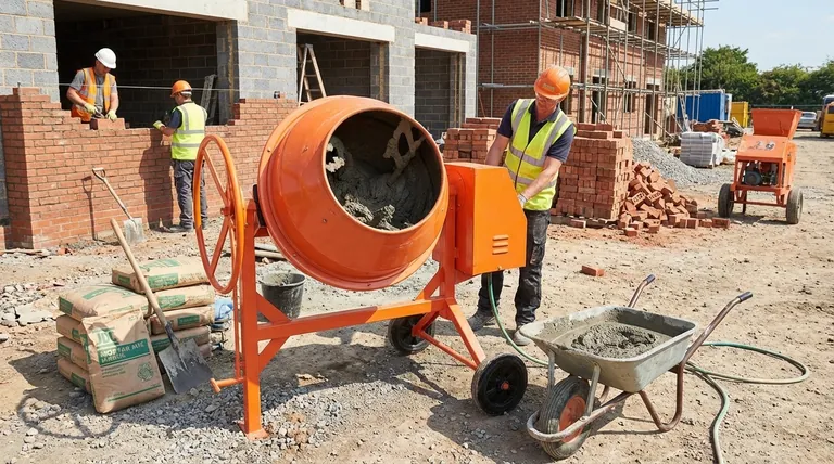 Pourquoi la capacité du tambour est-elle importante dans un malaxeur à mortier ? Optimisez l'efficacité de votre chantier