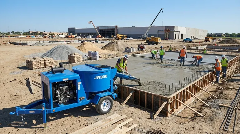Como uma betoneira melhora a qualidade do concreto? Garanta resistência e consistência para sua construção