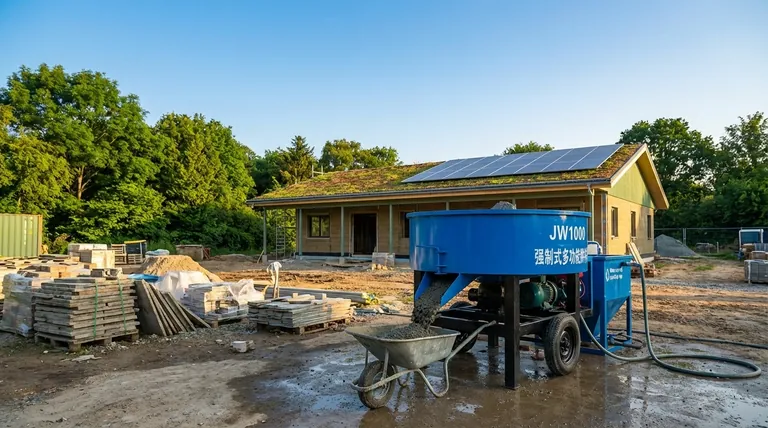 混凝土搅拌机如何促进环境可持续性?通过现场搅拌减少浪费和排放