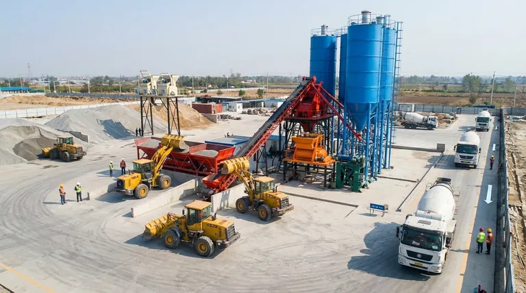 Que faut-il prendre en compte lors de la mise en place d'une centrale de malaxage de béton ? Planifier l'efficacité et la sécurité
