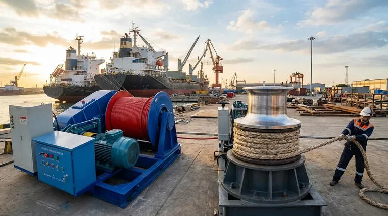 ما هو الفرق بين ونش الأسطوانة وونش الكابستان؟ اختر الأداة المناسبة لعملك