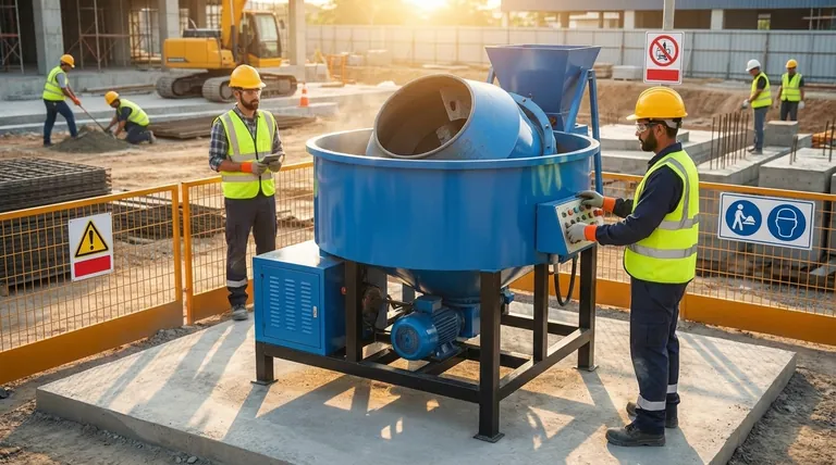 كيف يعزز خلاط الخرسانة سلامة العمال؟ تقليل مخاطر الإصابة وتحسين الامتثال في الموقع