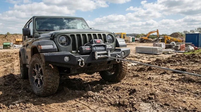 언급된 윈치의 두 가지 형태는 무엇인가? 기계식 대 전기식 설명