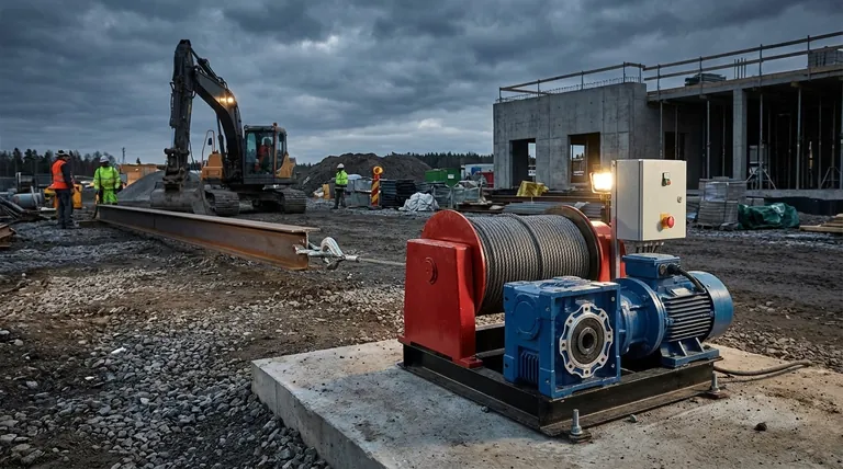 전기 윈치 기계에는 어떤 부품이 포함됩니까? 동력 및 안전을 위한 핵심 시스템 이해