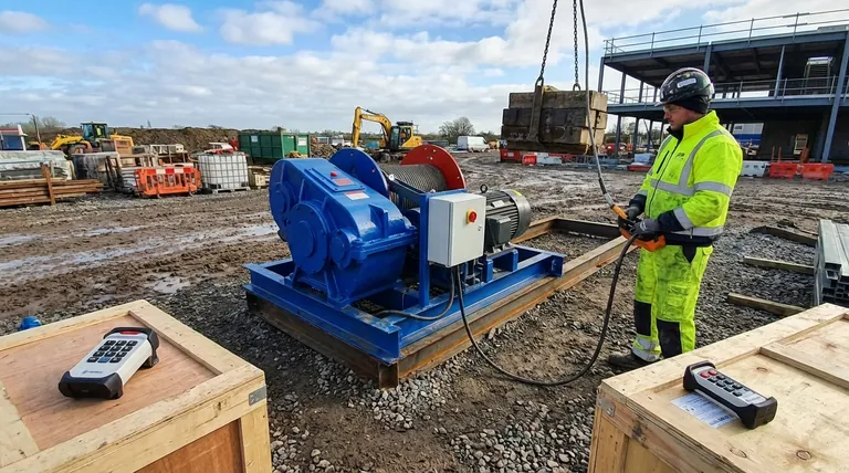 ¿Qué tipo de control remoto se recomienda para los cabrestantes eléctricos? Priorizar la seguridad y la fiabilidad