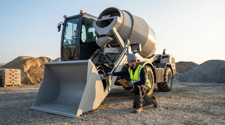 자가 로딩 콘크리트 믹서 작동 시 첫 번째 중요 단계는 무엇인가요? 3단계 워크플로우 마스터하기