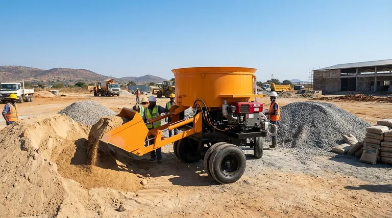 자가 로딩 콘크리트 믹서의 로딩 과정에는 어떤 구성 요소가 포함됩니까? 주요 시스템 가이드