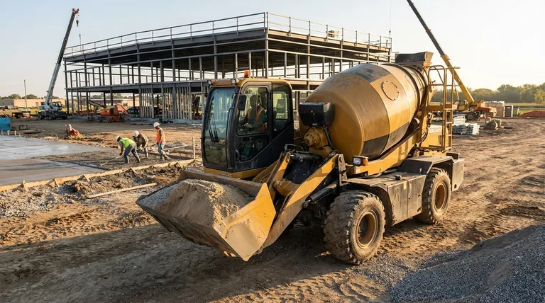 Quels sont les avantages d'un processus d'exploitation simplifié dans une bétonnière automotrice ? Augmentez l'efficacité et réduisez les coûts de main-d'œuvre