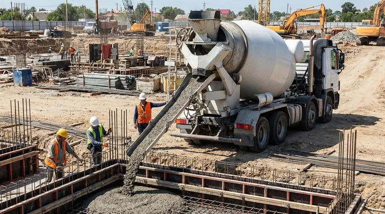 Qu'est-ce qu'un camion malaxeur à béton et quel est son objectif principal ? Votre clé pour une livraison de béton efficace et de haute qualité