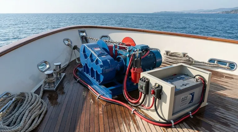 전동 앵커 윈들리스 설치 시 전력 요구 사항은 무엇인가요? 안정적인 앵커 핸들링 보장