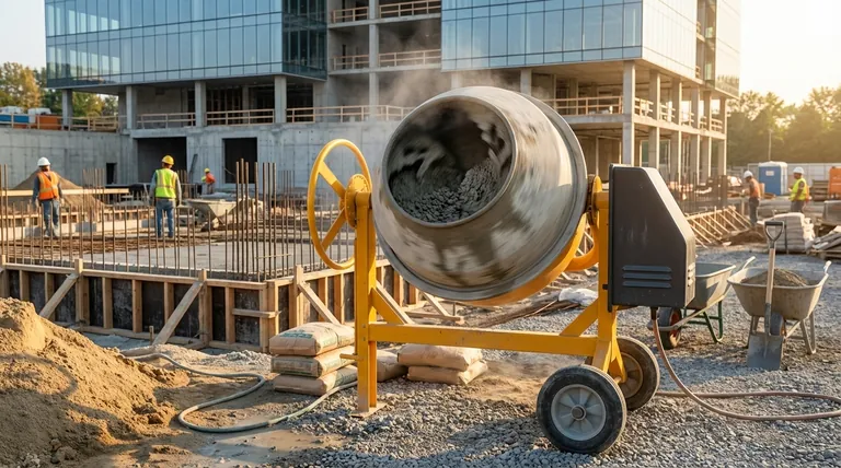 ما هو دور آلية الدوران في خلاطة الأسمنت؟ المفتاح للحصول على خرسانة موحدة وقوية