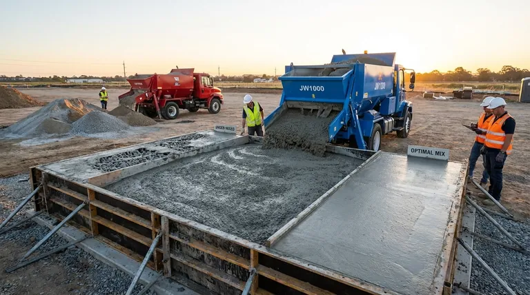콘크리트 과소 혼합 또는 과다 혼합의 결과는 무엇인가요? 비용이 많이 드는 구조적 실패를 피하세요.