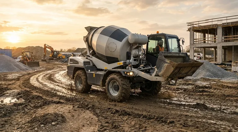 사륜 구동은 다양한 속도 조건에서 자체 로딩 믹서에 어떤 이점을 제공하나요? 민첩성과 안정성 향상