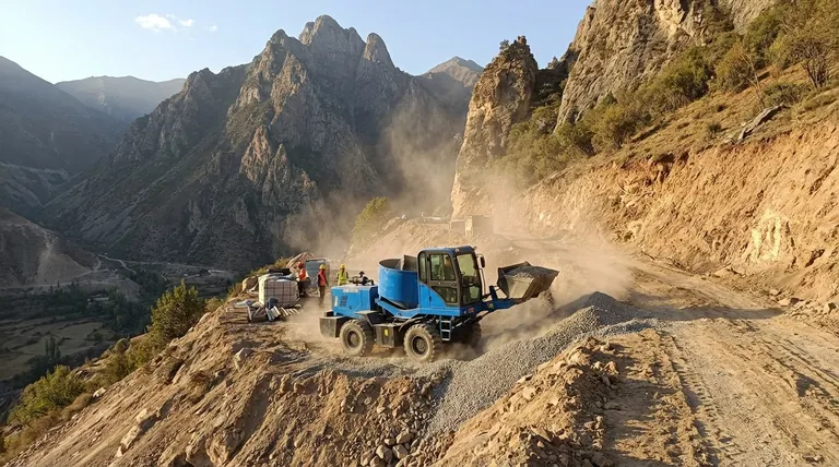 ما الذي يجعل الخلاطات ذاتية التحميل مناسبة للمناطق الجبلية؟ تغلب على تحديات البناء عن بعد