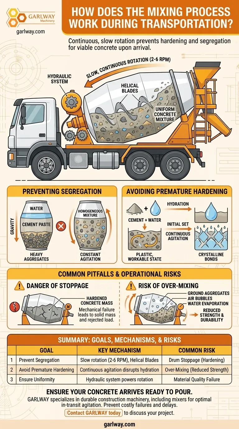 운송 중 혼합 공정은 어떻게 작동합니까? 분리 및 조기 경화 방지 시각적 가이드