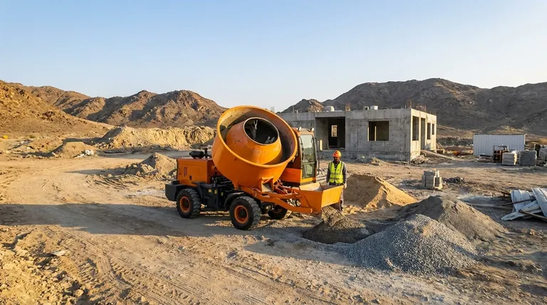 자가 적재 콘크리트 믹서 사용의 주요 이점은 무엇인가요? 현장에서 효율성을 높이고 비용을 절감하세요.