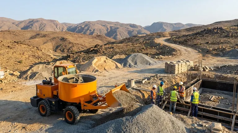 자가 로딩 믹서가 제공하는 효율성 이점은 무엇인가요? 현장에서 생산성을 높이고 비용을 절감하세요.