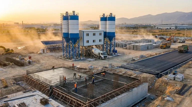 콘크리트 배치 플랜트에서 어떤 종류의 콘크리트를 생산할 수 있습니까? 모든 건설 프로젝트를 위한 다용도 혼합물