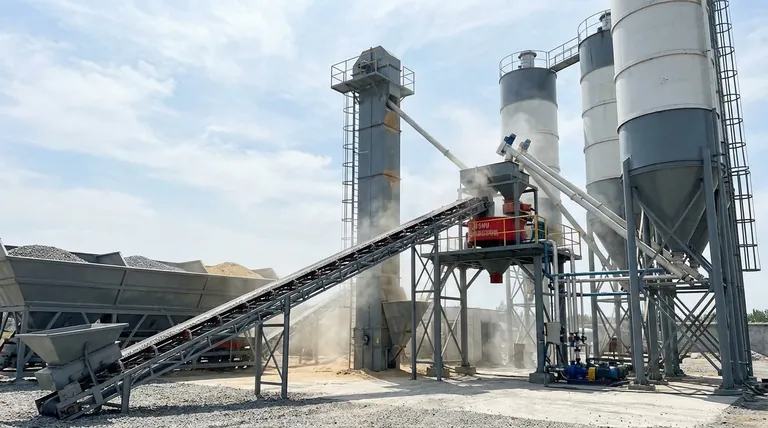 콘크리트 배치 플랜트의 재료 공급 시스템 구성 요소는 무엇인가요? | GARLWAY 가이드