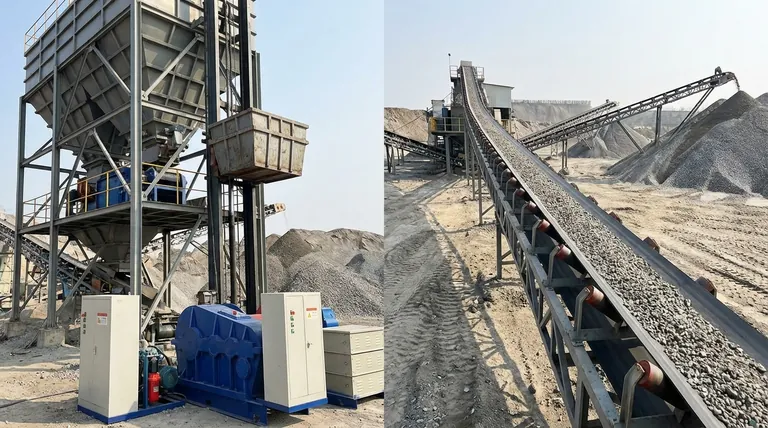 골재 운반의 두 가지 방법은 무엇인가요? 공장에 맞는 올바른 시스템 선택