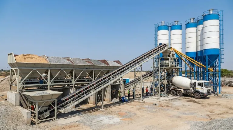 콘크리트 플랜트에서 재료는 어떻게 보관 및 운송되나요? 효율적인 재료 흐름을 위한 가이드