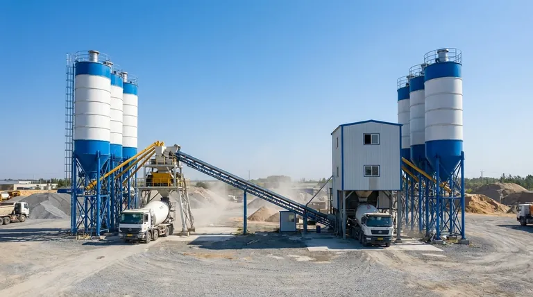 건식 혼합 콘크리트 플랜트와 습식 혼합 콘크리트 플랜트의 차이점은 무엇인가요? 프로젝트에 적합한 플랜트 선택