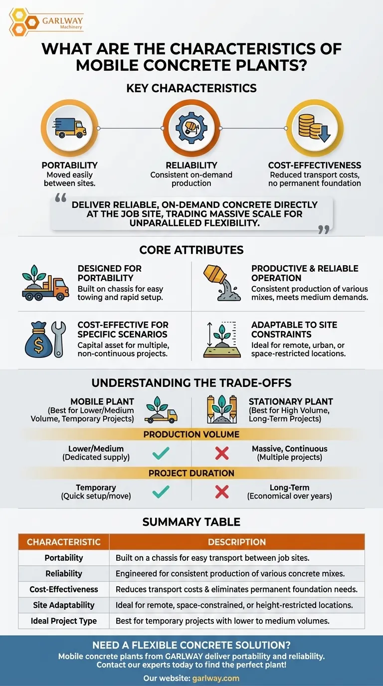 Quelles sont les caractéristiques des centrales à béton mobiles ? Flexibilité, Portabilité et Efficacité sur Site Guide Visuel