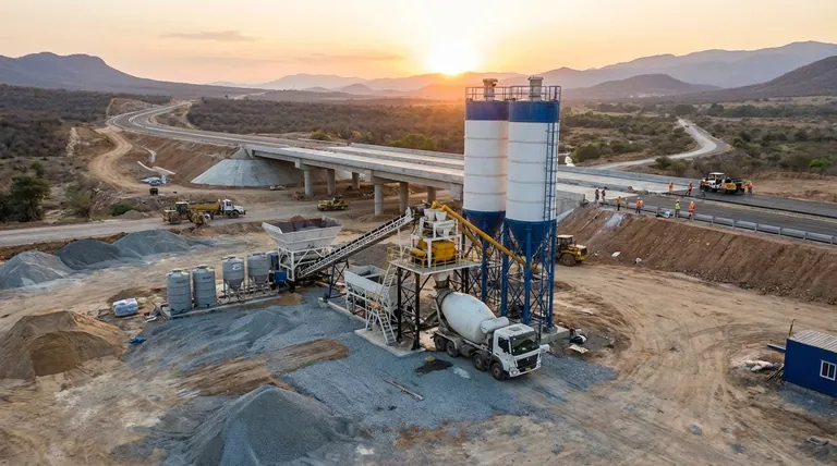 Quelles sont les caractéristiques des centrales à béton mobiles ? Flexibilité, Portabilité et Efficacité sur Site