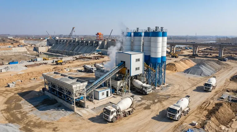 ما هي مزايا محطات الخرسانة الثابتة؟ تحقيق جودة لا مثيل لها وإنتاجية عالية