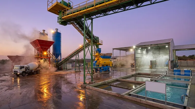 콘크리트 플랜트와 관련된 환경 문제는 무엇입니까? 먼지 및 수질 오염 최소화