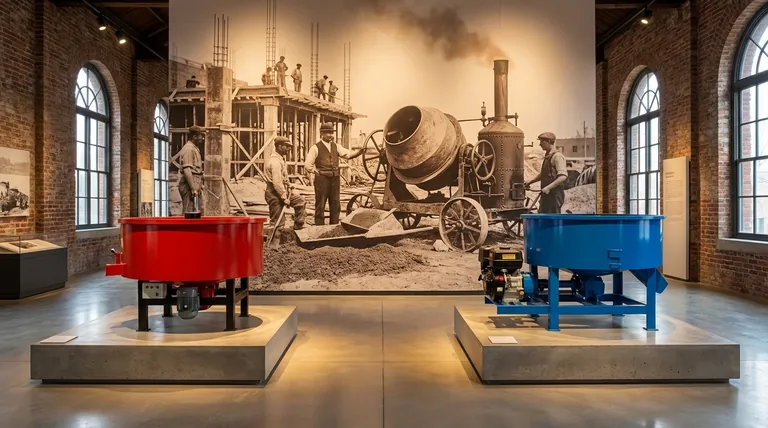 Quand le premier malaxeur à béton a-t-il été développé et par qui ? Découvrez la percée de 1900