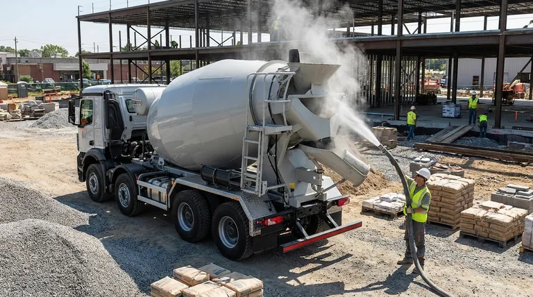 Comment le mélange de béton sec est-il préparé dans une bétonnière ? Assurez la qualité et le contrôle sur site