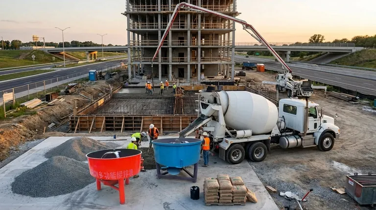 ¿Cuáles son los usos comunes de los camiones hormigonera? Mejora de la eficiencia y la calidad de la construcción